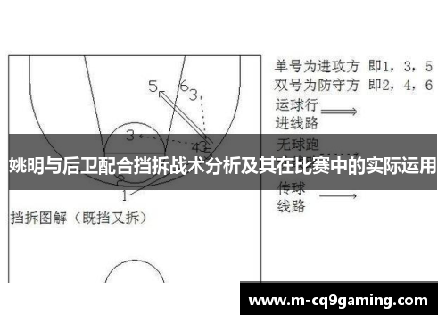 姚明与后卫配合挡拆战术分析及其在比赛中的实际运用